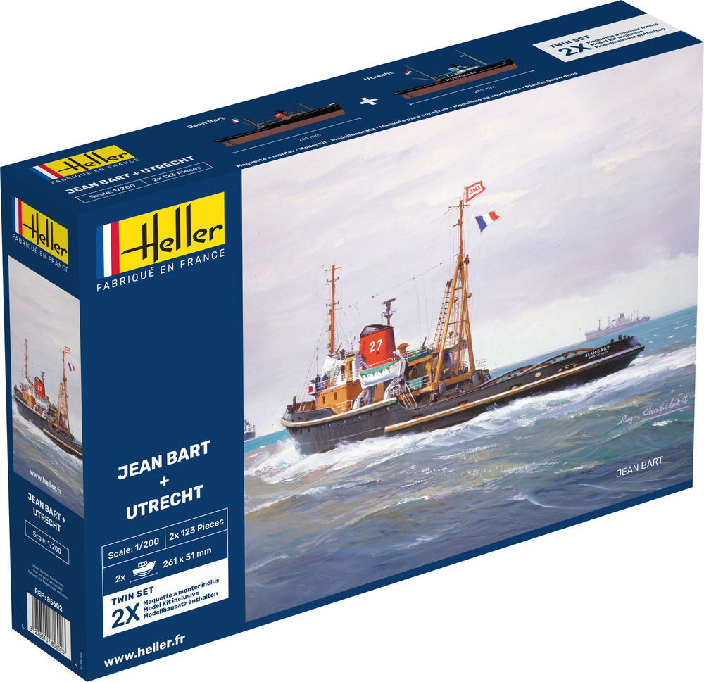 Heller Jean Bart + Utrecht Twinset 1/200
