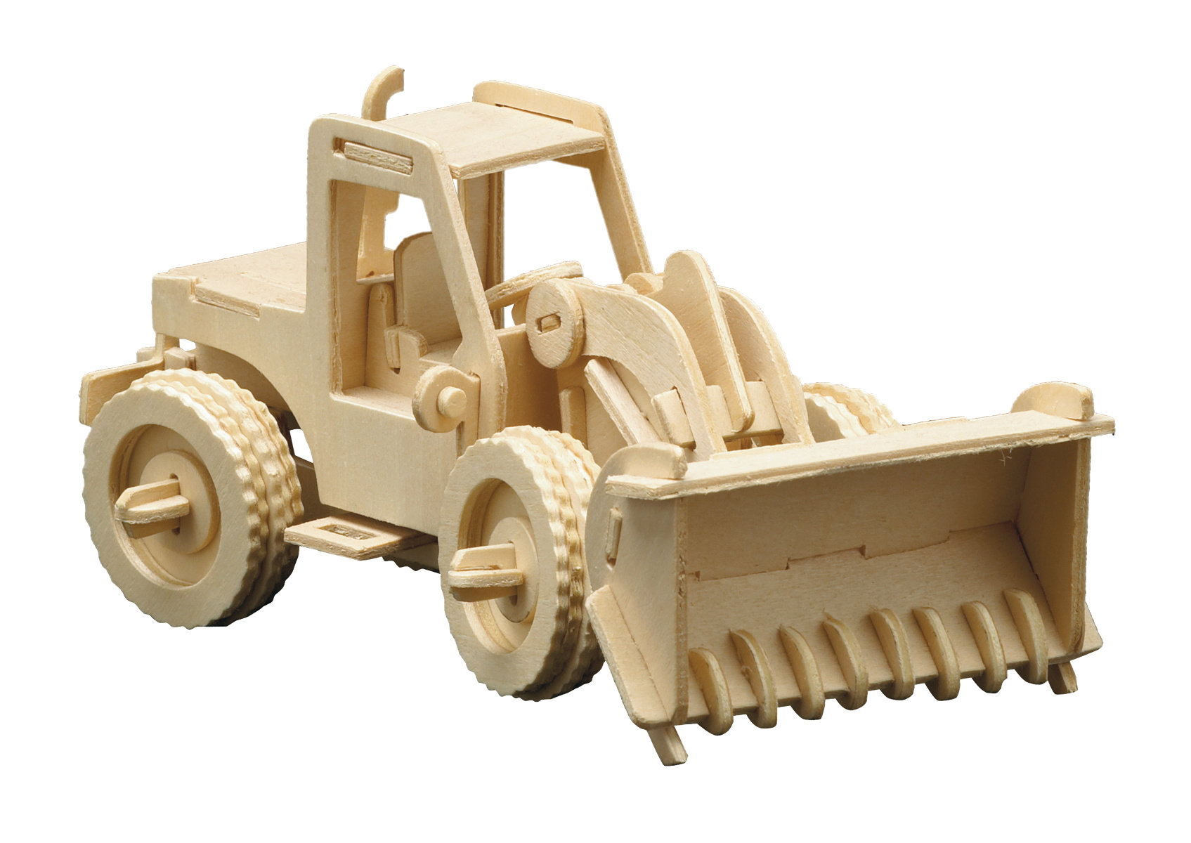 Pebaro Houten Bouwset Bulldozer