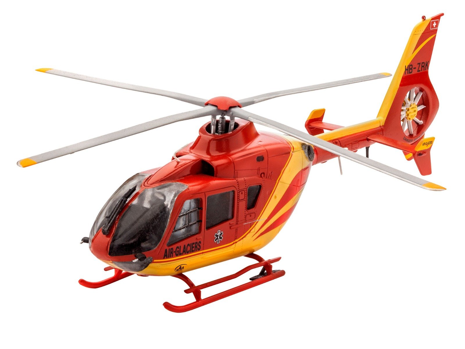 Revell EC135 Air-Glaciers Helicopter 1/72
