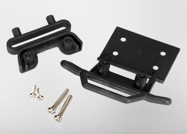 Traxxas Bumper front / bumper mount front / 4x23mm RM (2)/ 3x10mm