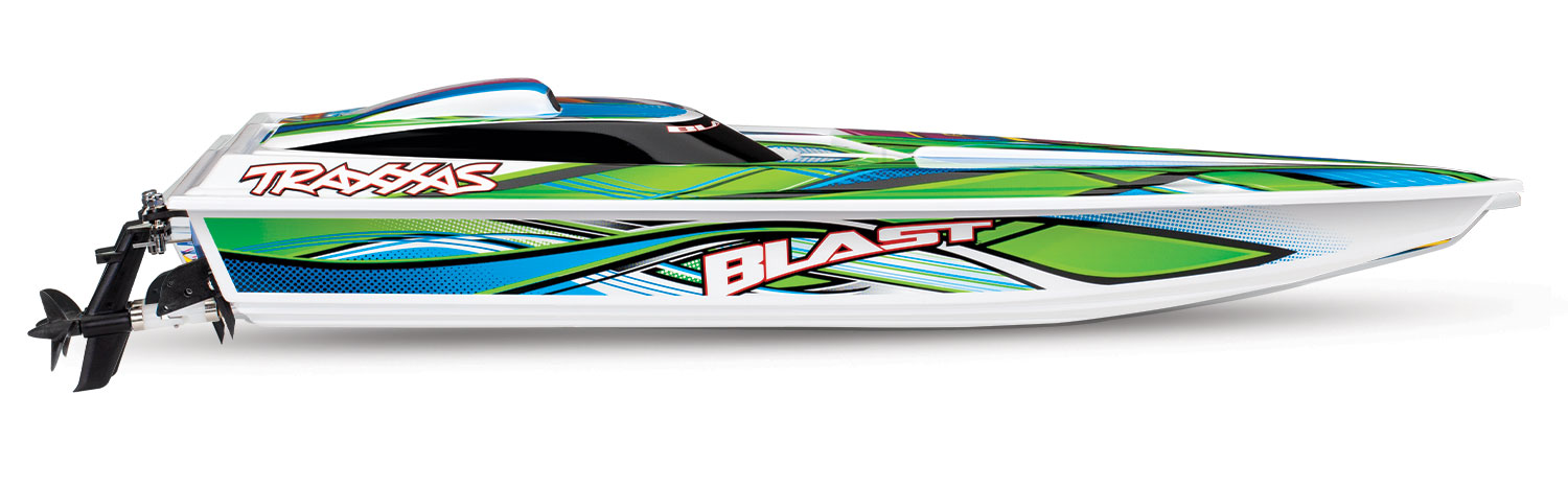 Traxxas Blast High Performance Boat TQ (incl. battery/charger) Green