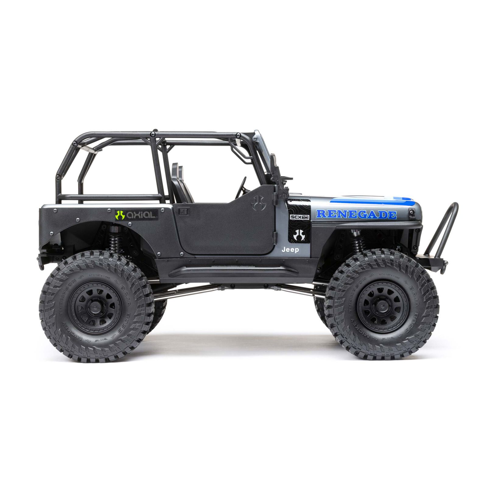 Axial SCX10 III Jeep CJ-7 4WD Brushed RTR Crawler Grey 1/10
