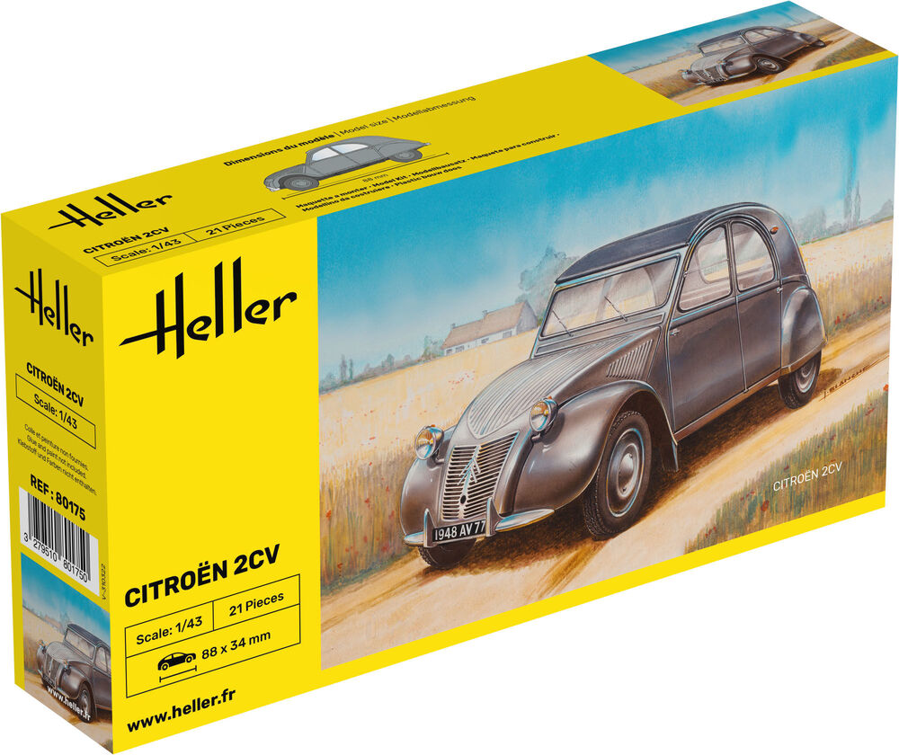 Heller Citroen 2 CV 1/43