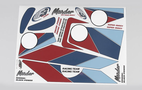 FG Stickerset Marder/Zenoah 1/6