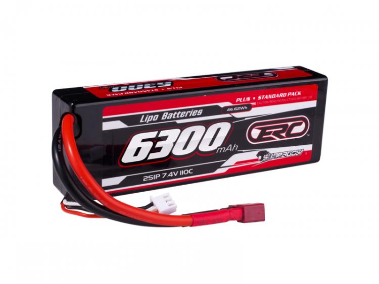 Sunpadow ERC Plus LiPo Accu 7.4 Volt 6300 mAh 100C XT90/XH
