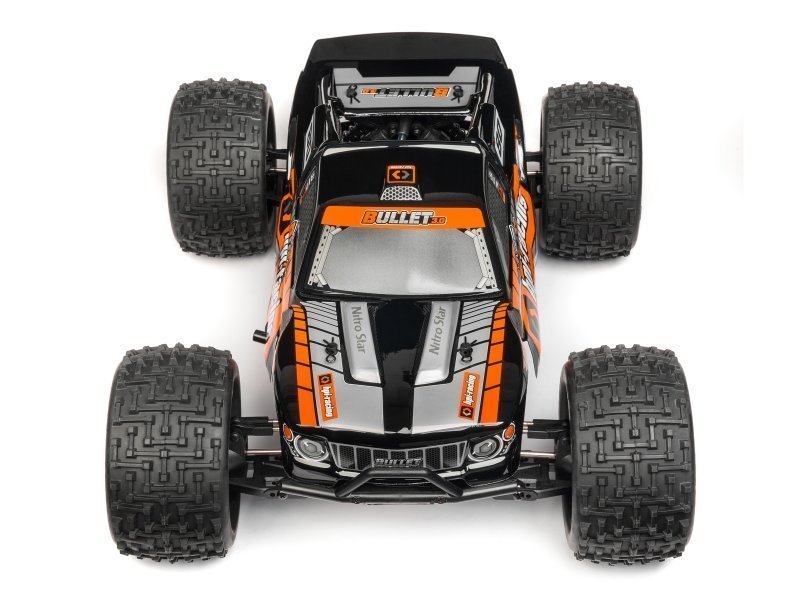 HPI Trimmed & Painted Bullet 3.0 ST Body (Black) w/Decals 1/10