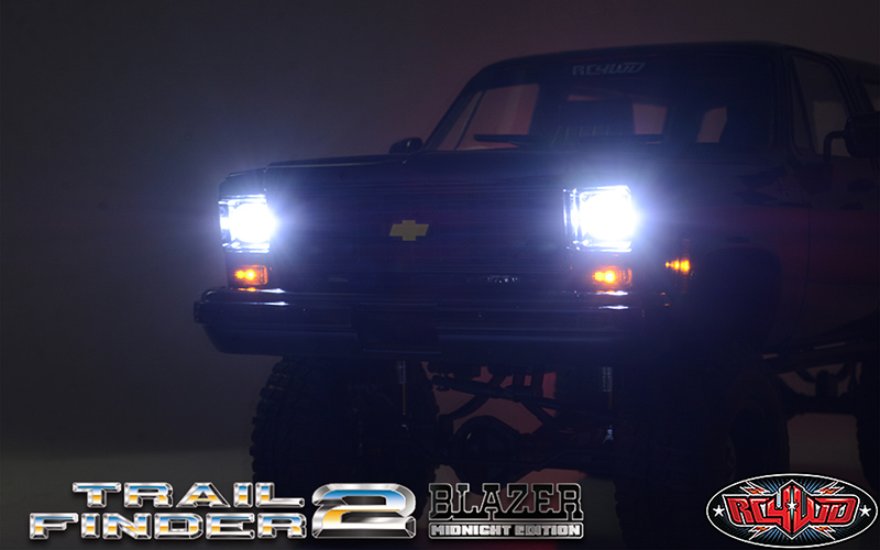 RC4WD Trail Finder 2 with Chevrolet Blazer Midnight Edition Hard Body Set 1/10