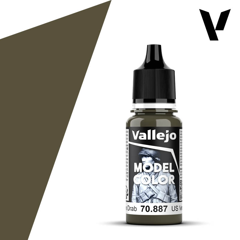 70887 Vallejo U.S. Olive Drab Model Color 18ml