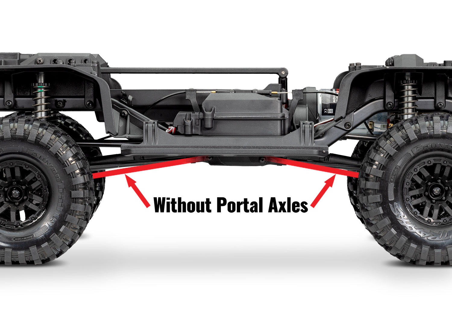 Traxxas Land Rover Defender TRX-4 4WD Scale and Trail  Crawler Fully-Assembled 1/10 Clipless Silver