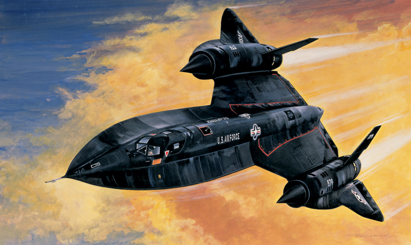 Italeri SR-71 Blackbird with Drone 1/72