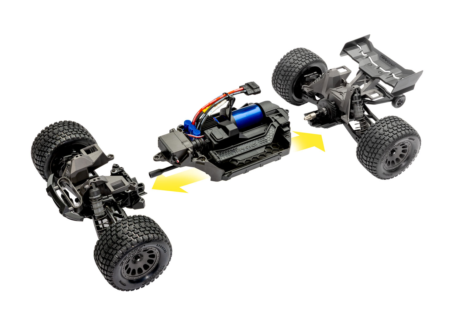 Traxxas Mini XRT VXL-3s TQi 4X4 RTR Brushless Truggy 1/12 Green