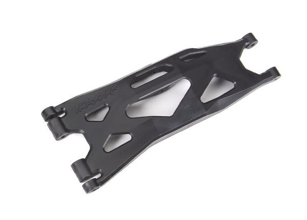 Traxxas Suspension arm lower black (1) (left front or rear) (for use with #7895 X-Maxx WideMaxx suspension kit)