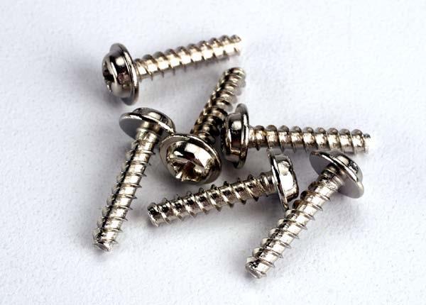 Traxxas Screws 3x14mm washerhead self-tapping (6)