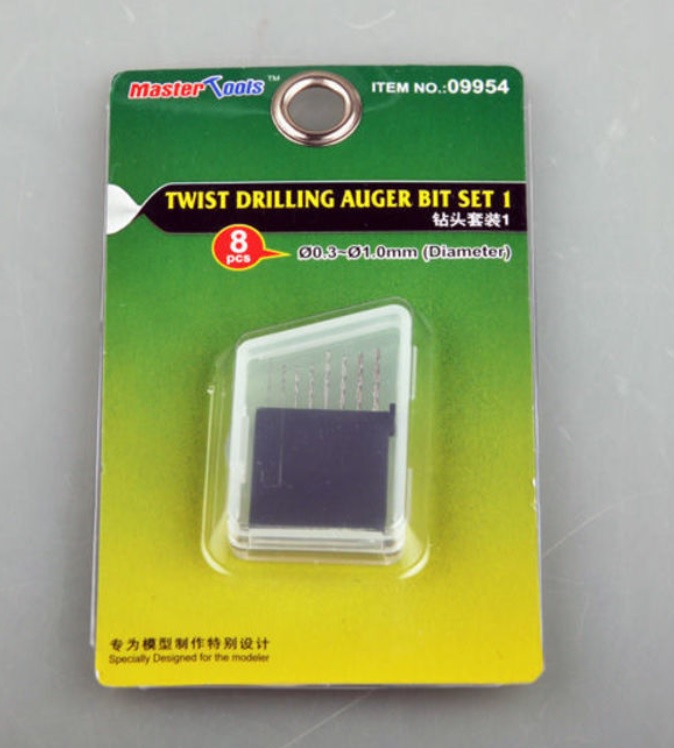 Master Tools 8-Delige Borenset 1 (0.3-1.0mm)