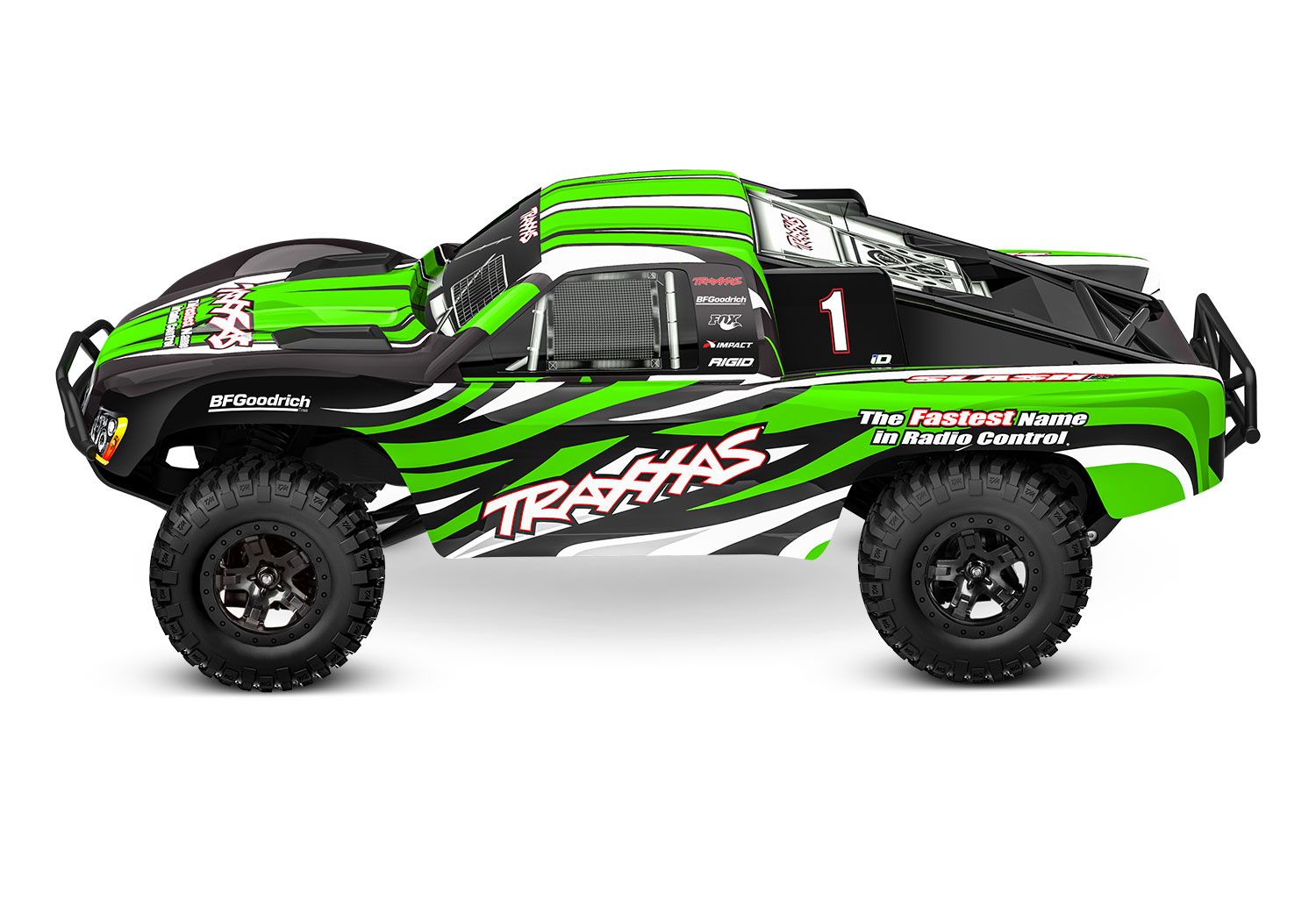Traxxas Slash 2WD Brushed HD with USB-C Green X 1/10