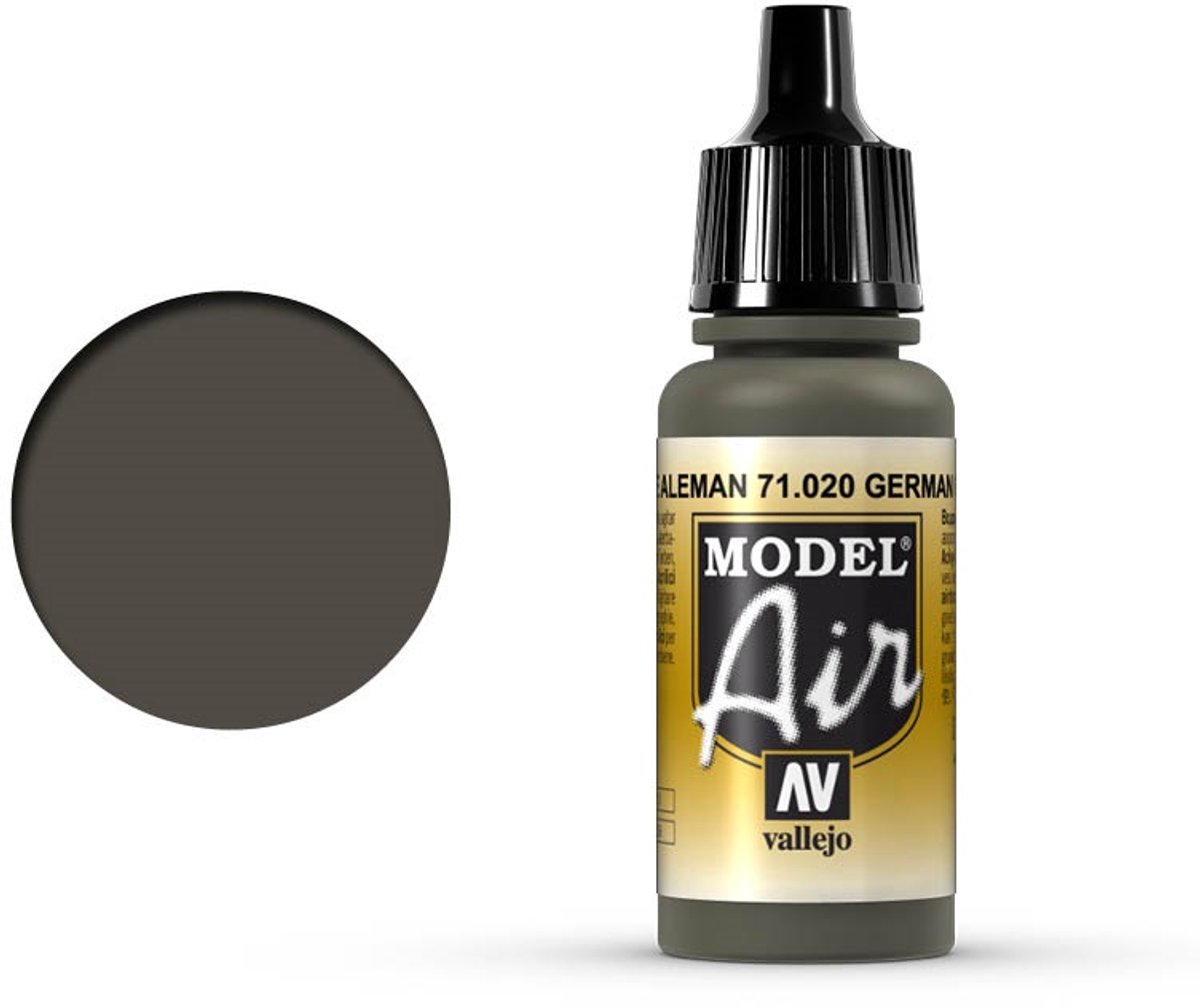 71020 Vallejo Green Brown Model Air 17ml