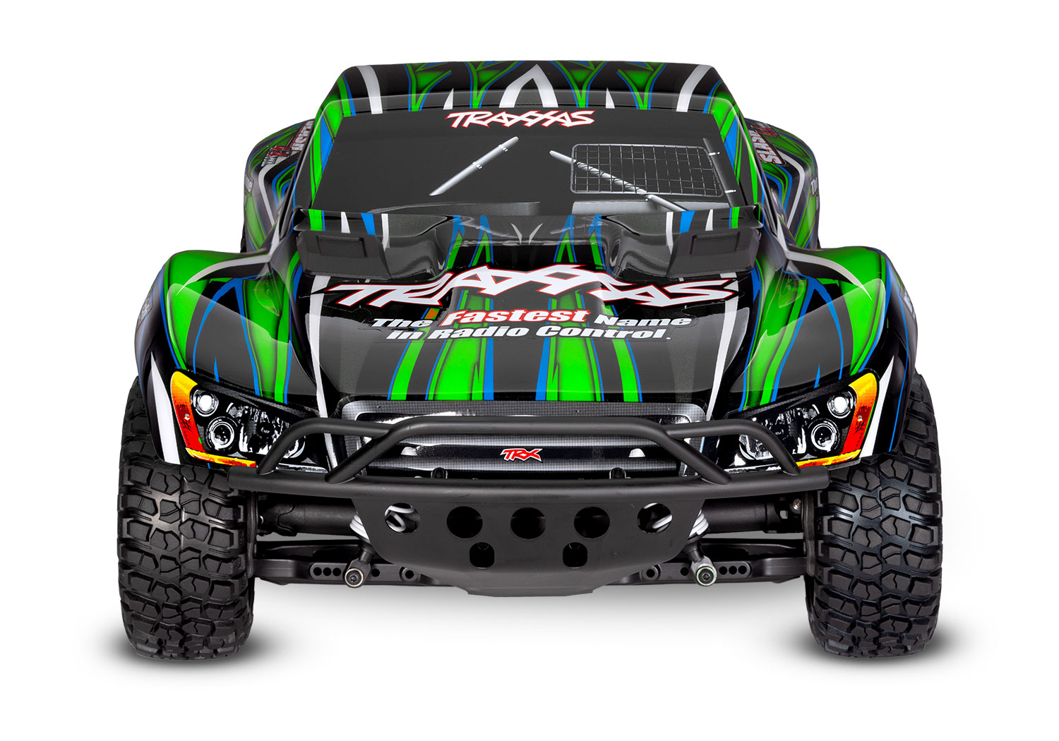 Traxxas Slash 4x4 VXL 2.4GHz TQi TSM RTR Short Course Truck Clipless HD GREEN