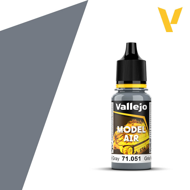 71051 Vallejo Neutral Gray Model Air 18ml