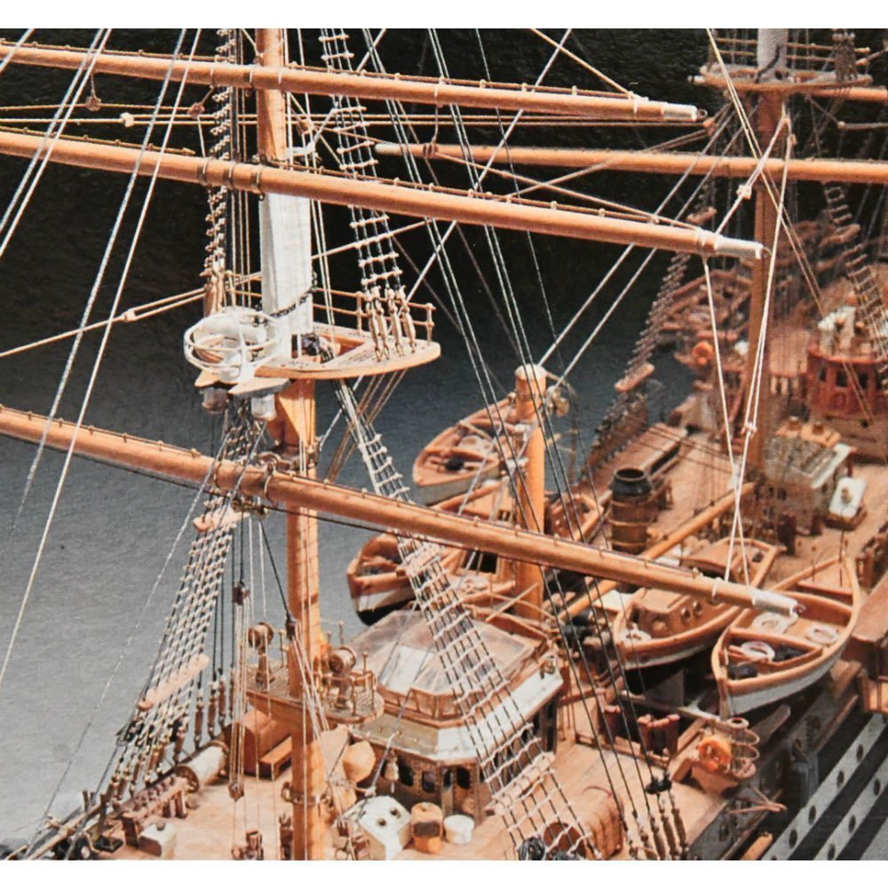 Mantua Model Amerigo Vespucci bouwdoos 1/84