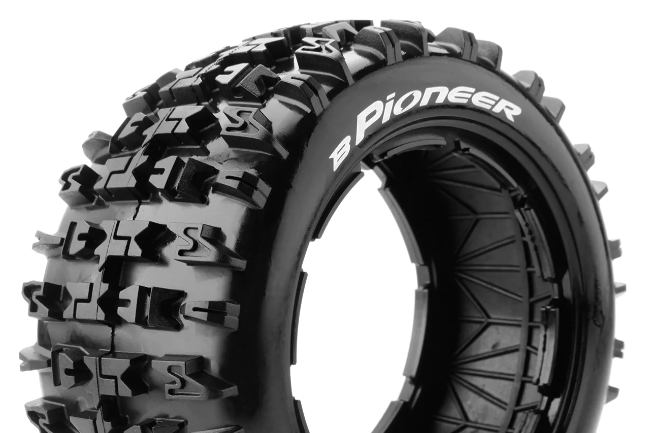 Louise RC B-PIONEER Buggy Tire Set Sport Rear 1/5 (2)