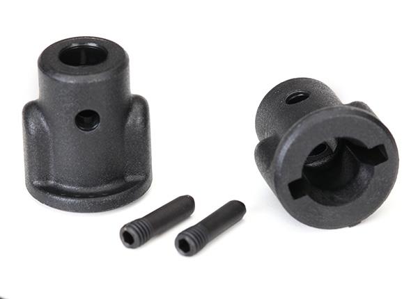 Traxxas Drive cups inner (2)/ screw pins (2)