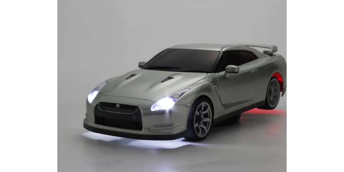 Kyosho First Mini-Z Nissan GT-R R35 Silver 1/28