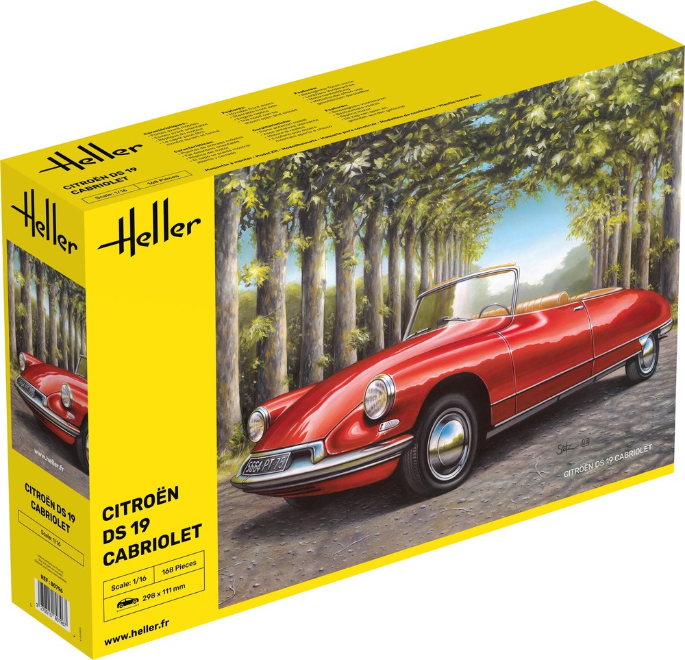 Heller Citroen DS19 Cabriolet 1/16