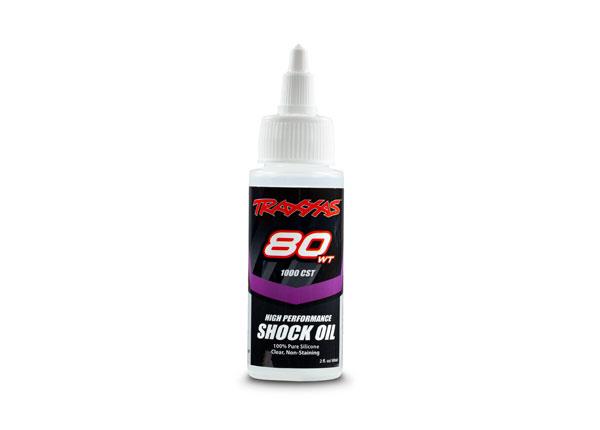 Traxxas Oil shock (80 wt 1000 cSt 60cc) (silicone)