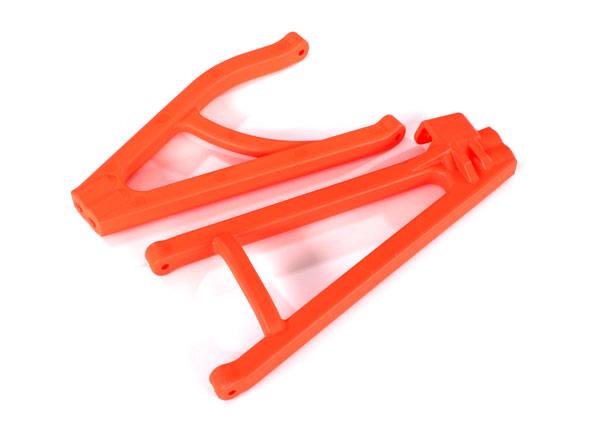 Traxxas Suspension arms, orange, rear (right), heavy duty, adjustable wheelbase (upper (1)/ lower (1))