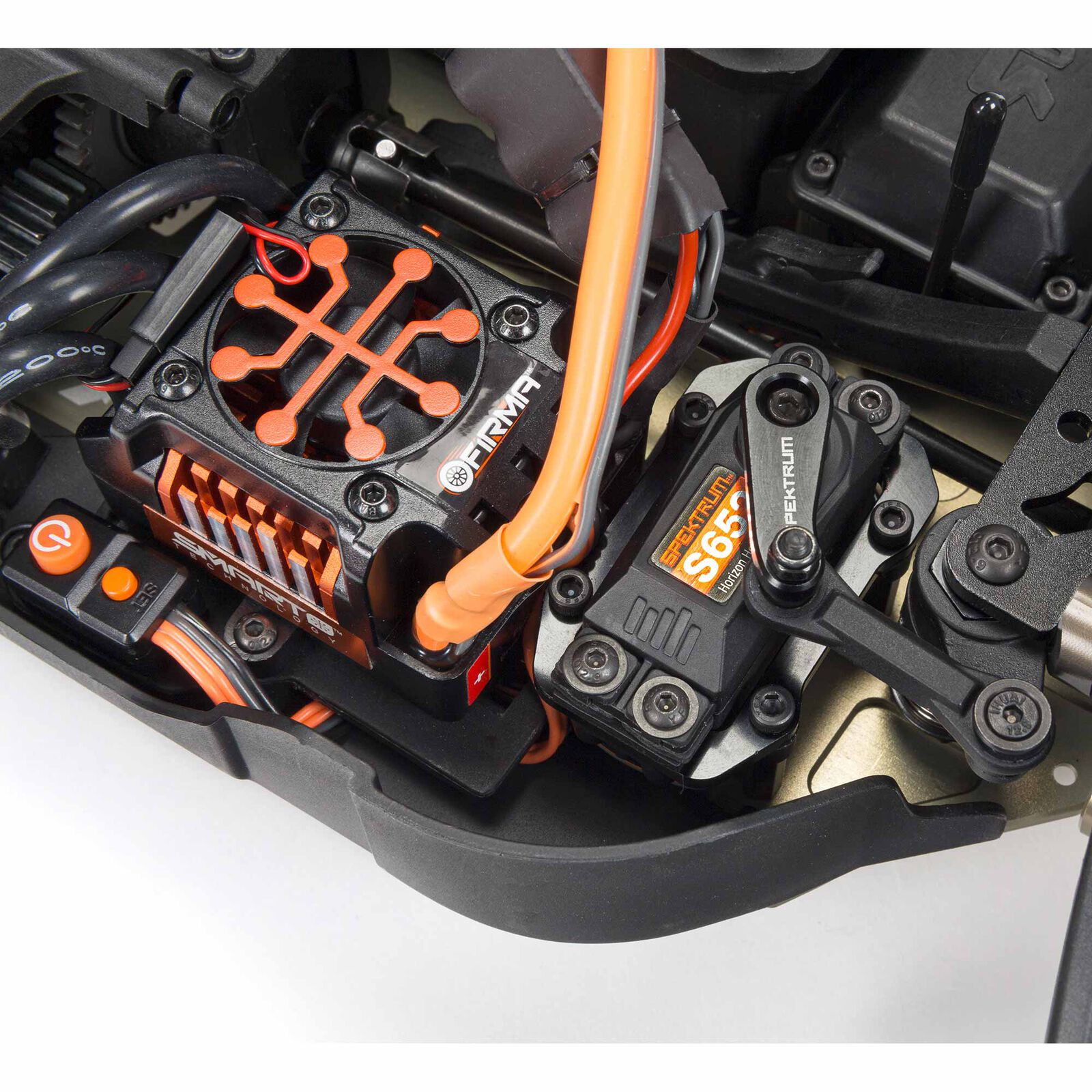 Arrma TLR Tuned TYPHON 6S 4WD BLX RTR, Red/Blue Buggy 1/8