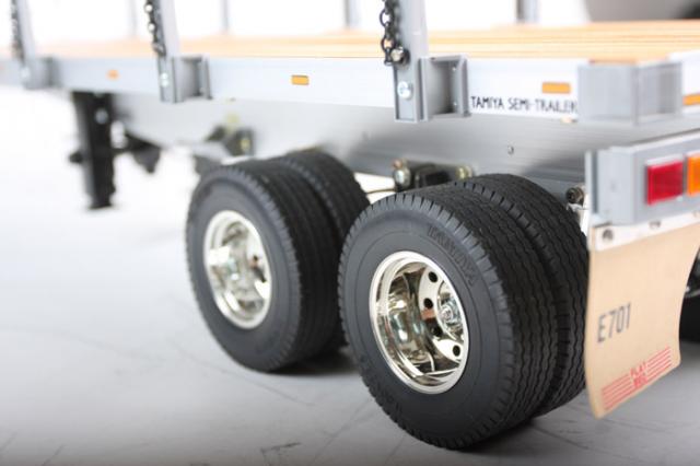 Tamiya Flatbed Semi Trailer 1/14