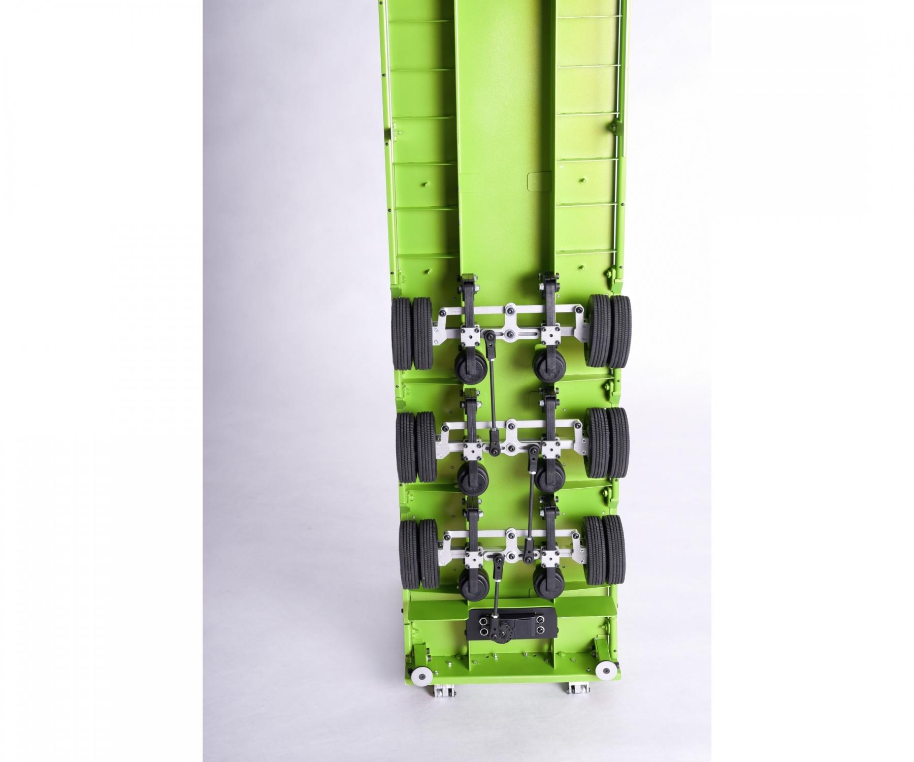 Carson Low loader Steered Axle 1/14 (1)