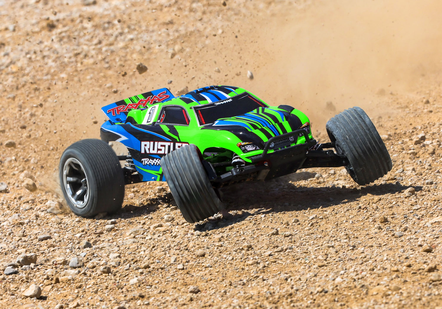 Traxxas Rustler HD TQ 2.4GHz RTR 2WD Stadium Truck 1/10 Orange