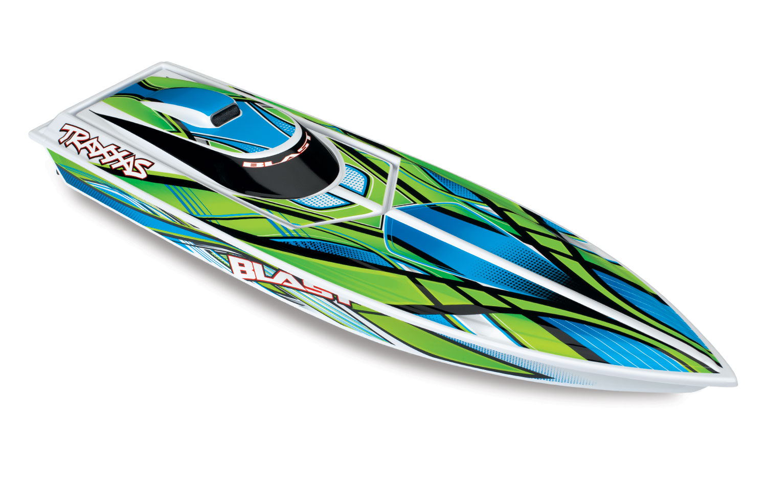 Traxxas Blast High Performance Boat TQ (incl. battery/charger) Green