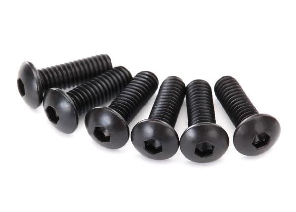 Traxxas Screws 2.5x8mm button-head machine (hex drive) (6)