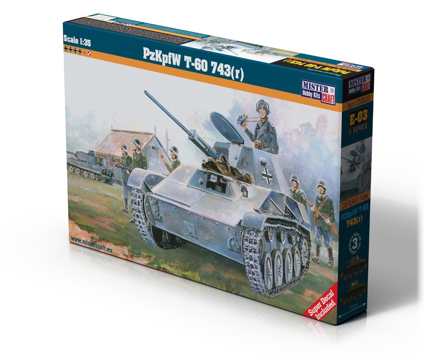 Mistercraft PzKpfW T-60 743(r) 1/35