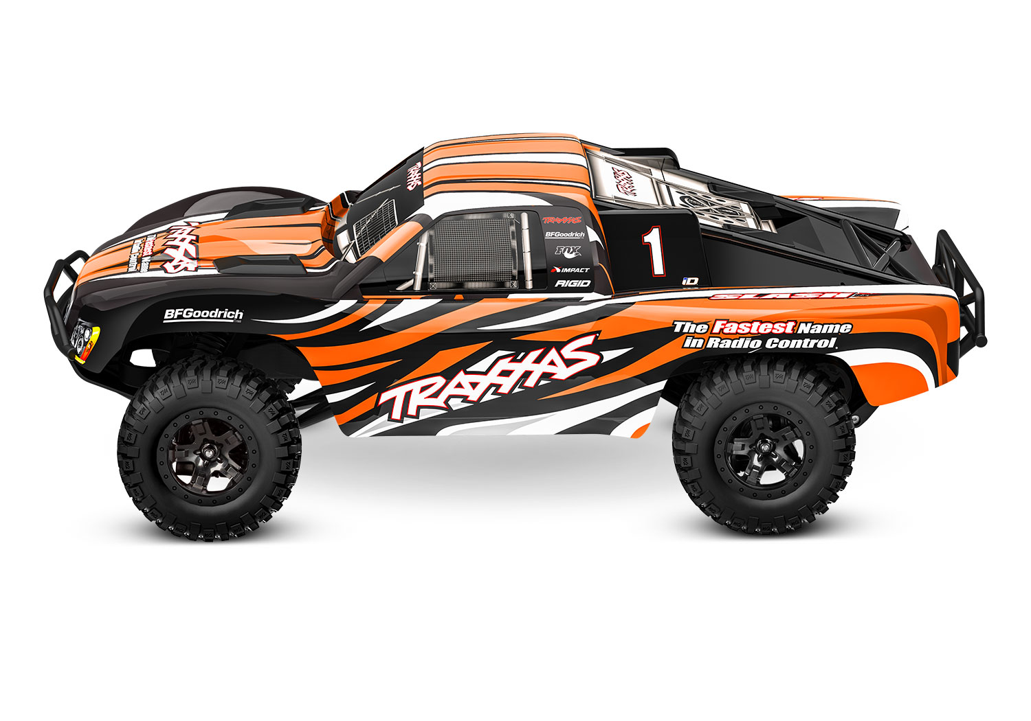 Traxxas Slash 2WD Brushed HD with USB-C Orange X 1/10