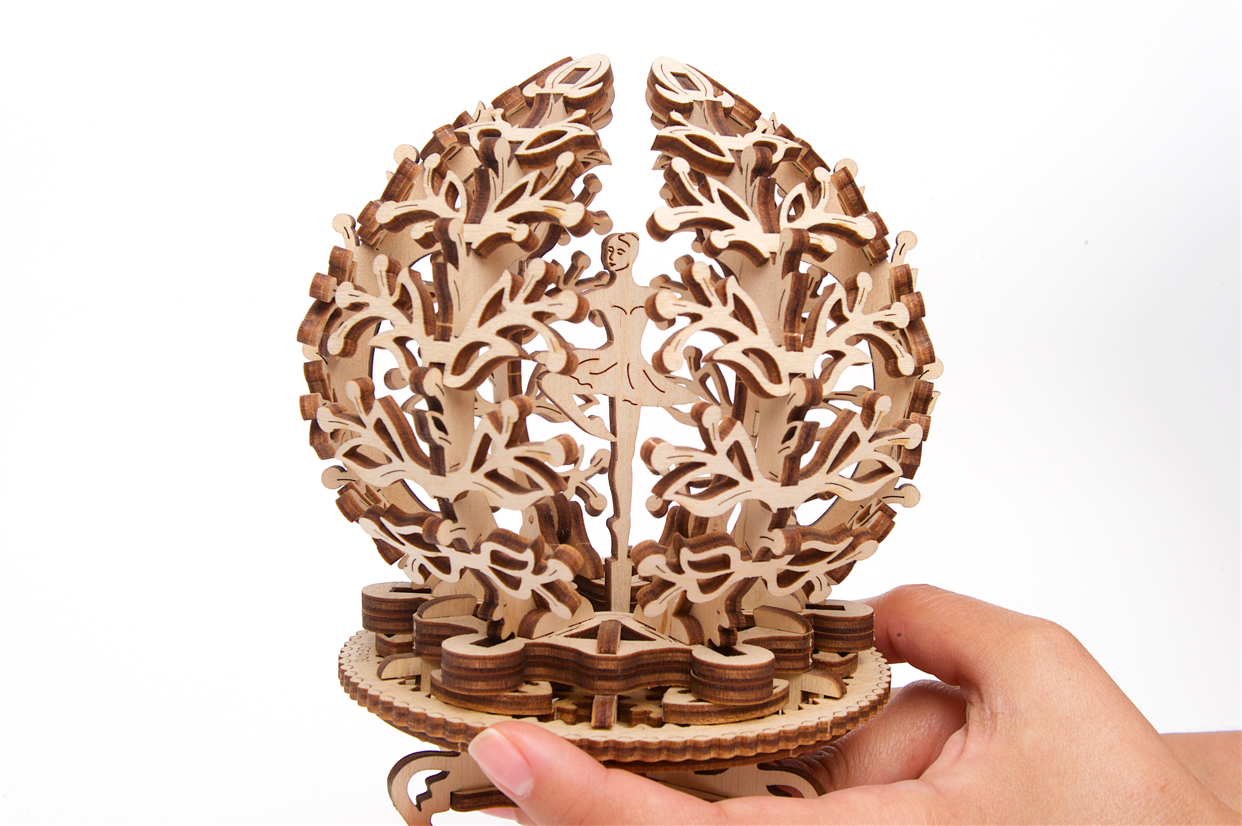U-Gears Mechanical Flower / Bloem mechanisch houten bouwpakket
