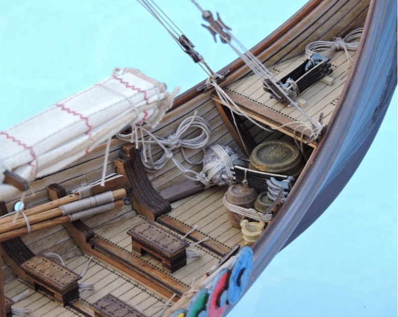 Mantua Model Dreki Nave Vikinga 1/40