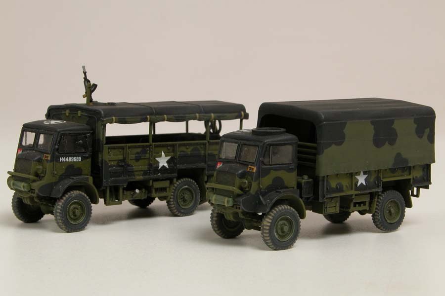 AirFix Bedford QLT And Bedford QLD Trucks 1/76