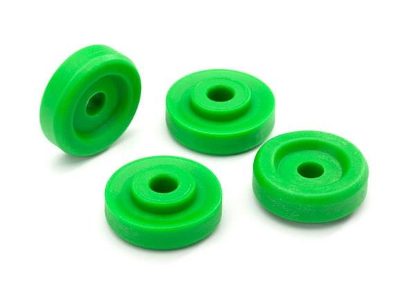 Traxxas Wheel Washers Green (4)