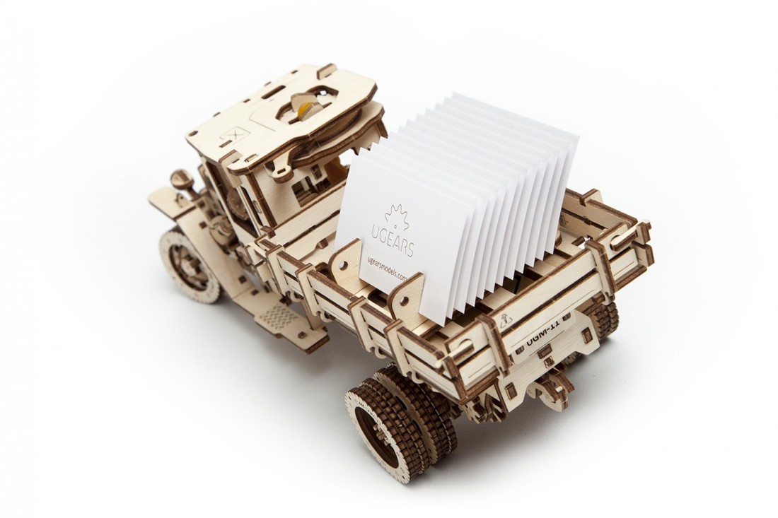 U-Gears Truck UGM-11 mechanisch houten bouwpakket