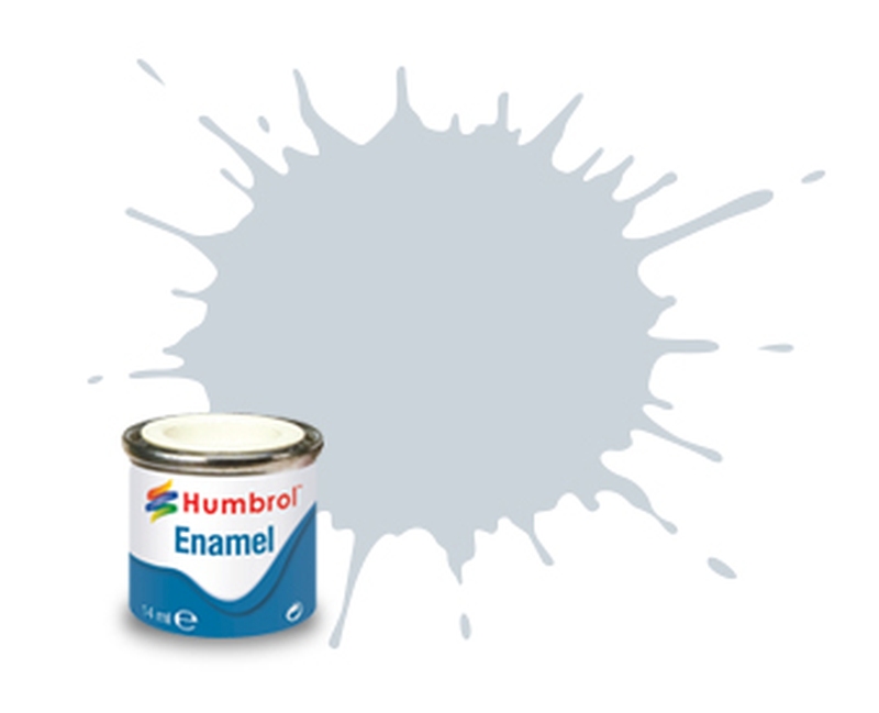 27001 Metalcote Aluminium enamel metallic 14ml Humbrol