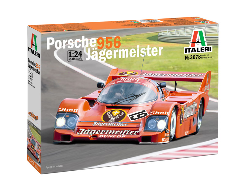 Italeri Porsche 956 Jägermeister 1/24