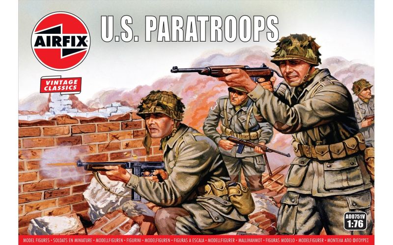 AirFix WWII U.S. Paratroops 1/76