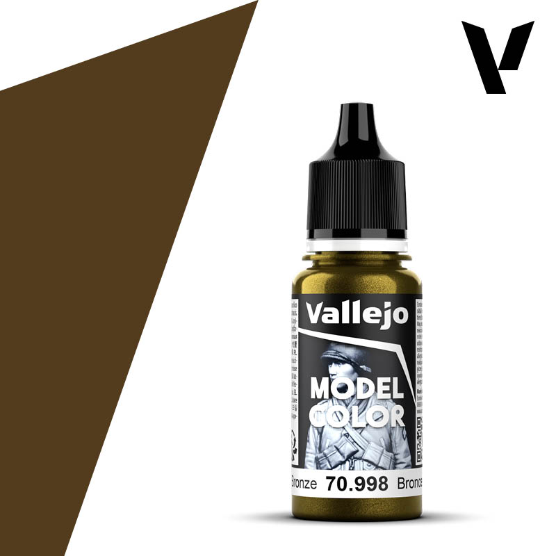 70998 Vallejo Bronze Metallic Model Color 18ml