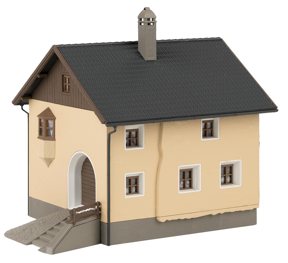 Faller Klein Huis in de Stijl van Engadin H0