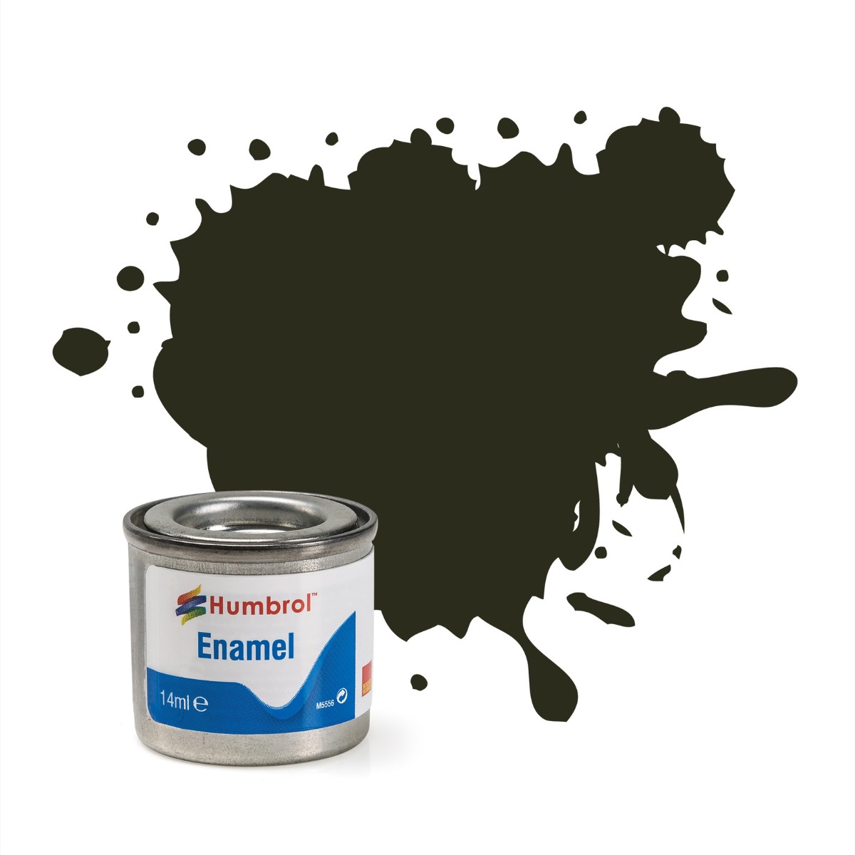 53 Gunmetal enamel metallic 14ml Humbrol