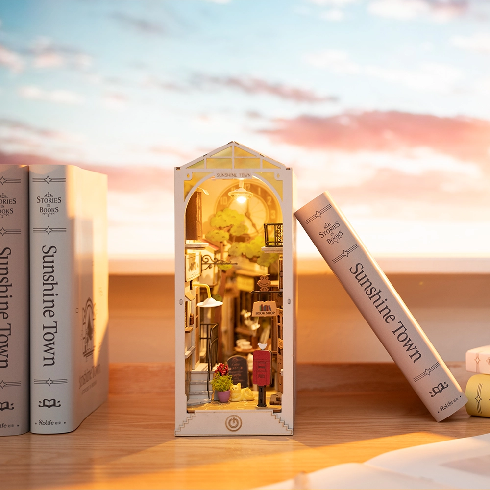 Rolife Book Nook & Wonderland Sunshine Town