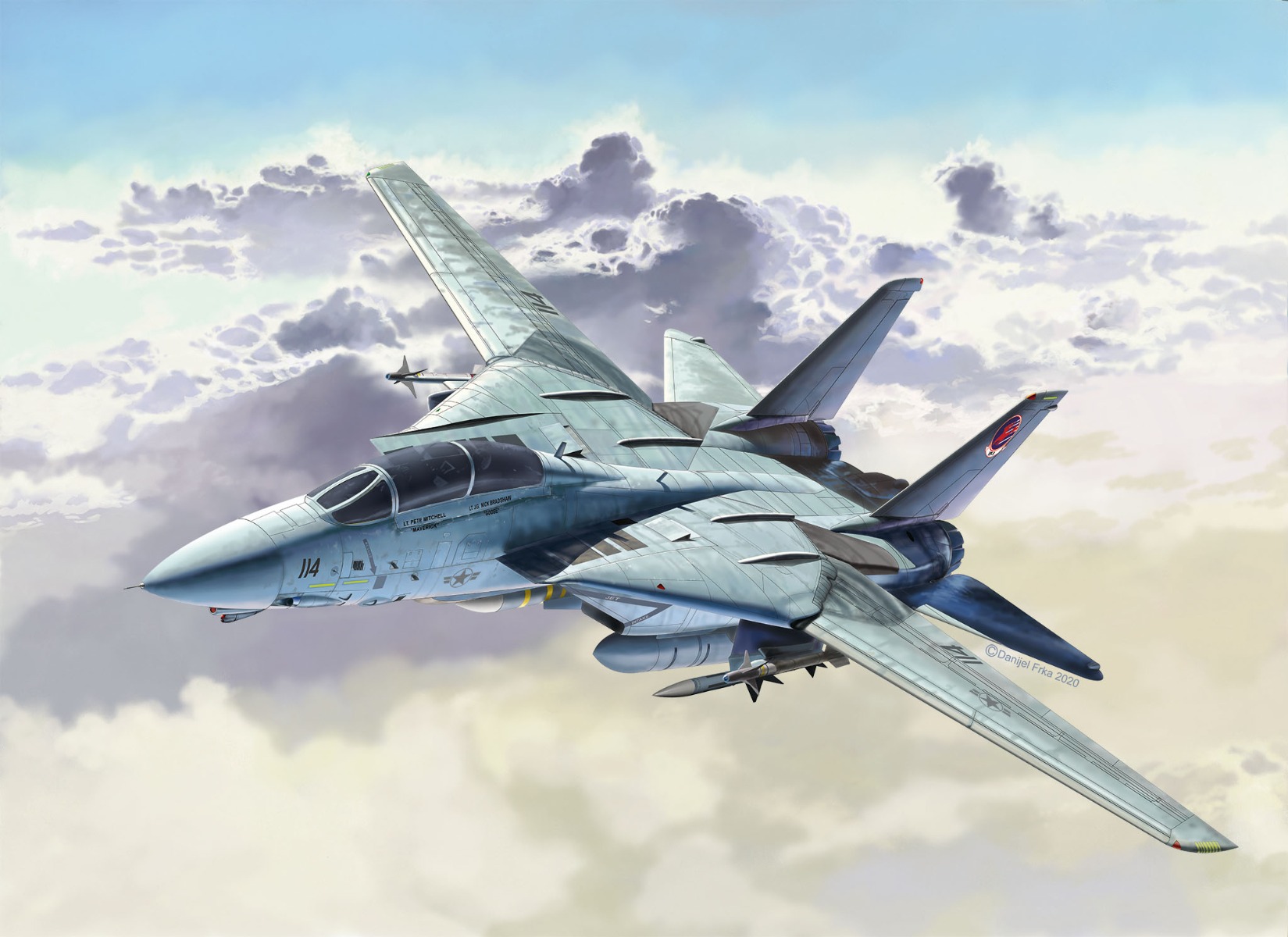 Revell Top Gun Maverick's F-14A Tomcat 1/48